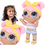 LOL SURPRISE LALKA 1 MASKOTKA PLUSZAK PRZYTULANKA MIŁA W DOTYKU 34CM