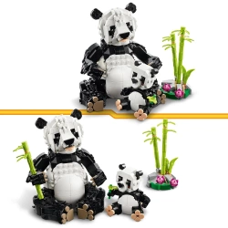 LEGO CREATOR 3w1 DZIKIE ZWIERZĘTA RODZINA PAND PINGWIN ORKA 626 EL. 31165