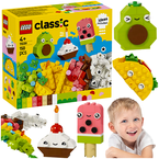 LEGO CLASSIC KREATYWNE SMAKOŁYKI KLOCKI LODY AWOKADO SKŁODYCZE 150el. 11039