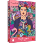 PUZZLE 1000 ELEMENTÓW FRIDA KAHLO: KWITNĄCA DUSZA UKŁADANKA TREFL 12096