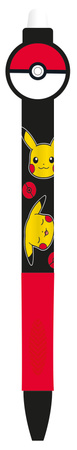 DŁUGOPIS WYMAZYWALNY POKEMON PIKACHU ŚCIERALNY ERGONOMICZNY 0.5mm NIEBIESKI