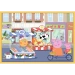 PUZZLE 10w1 ŚWINKA PEPPA POZNAJ ŚWINKĘ PEPPĘ 10 UKŁADANEK 329EL TREFL 90383