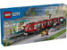 LEGO CITY TRAMWAJ MIEJSKI ZE STACJĄ POCIĄG KOLEJKA PRZYSTANEK 60423