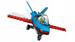 LEGO CITY SAMOLOT KASKADERSKI ODRZUTOWIEC KLOCKI 60323 FIGURKA PILOTA