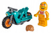 LEGO CITY MOTOCYKL KASKADERSKI Z KURCZAKIEM 60310