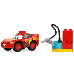 LEGO DUPLO AUTA WIZYTA MCQUEENA W WARSZTACIE WÓJTA ZYGZAK DUŻE KLOCKI 10456