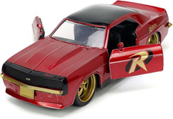 BATMAN BATMOBIL SAMOCHÓD METALOWY ROBIN 1969 CHEVROLET CAMARO FIGURKA DC