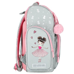 TORNISTER SZKOLNY PASTEL BALERINA KOTEK - STARPAK
