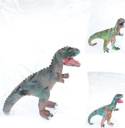 DUŻA FIGURKA DINOZAUR GUMOWY Z DŹWIĘKIEM - MEGA