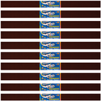 BIBUŁA MARSZCZONA BAMBINO 50x200cm OZDOBNA BRĄZOWY 10 sztuk