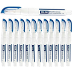 KOREKTOR W DŁUGOPISIE PIÓRZE METALOWA KOŃCÓWKA SZKOLNY 7 ml MILAN - 12 szt.