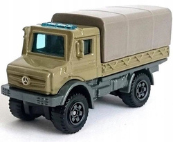 MATCHBOX MERCEDES-BENZ UNIMOG U5023 JURASSIC WORLD AUTKO METALOWY MATTEL