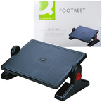 PODNÓŻEK BIUROWY REGULOWANY PODSTAWKA GUMOWE NÓŻKI STABILNY Q-CONNECT