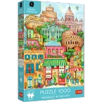 PUZZLE 1000 ELEMENTÓW O PÓŁNOCY W BARCELONIE HISZPANIA TREFL 12074