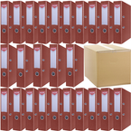 SEGREGATOR A4/75mm OFFICE PRODUCTS Z DŹWIGNIĄ PP BORDOWY 25 SZTUK