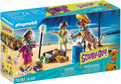 PLAYMOBIL SCOOBY DOO PRZYGODA Z SZAMANEM FIGURKI RUCHOME PIESEK VELMA 70707