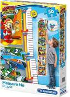 PUZZLE MIARKA NA ŚCIANE MYSZKA MIKI 30SZT 21x118CM