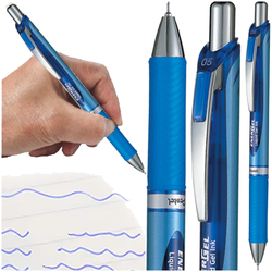 CIENKOPIS KULKOWY DŁUGOPIS PENTEL ENERGEL 0,5 mm BLN75 NIEBIESKI