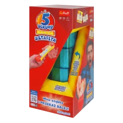 5 SEKUND SZTAFETA GRA TOWARZYSKA IMPREZOWA RODZINNA TREFL ŚWIATŁO DŹWIĘK