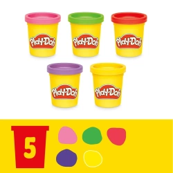 PLAY-DOH CIASTOLINA ZESTAW KREATYWNY MIKROSKOP ZE ŚWIATEŁKIEM HASBRO