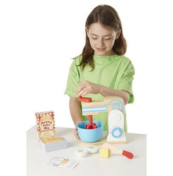 DREWNIANY MIKSER Z AKCESORIAMI - MELISSA AND DOUG