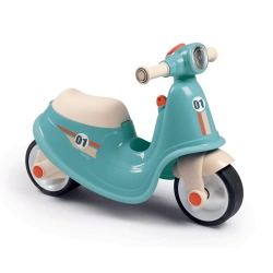 JEŹDZIK SKUTER BIEGOWY DLA MALUCHA RETRO CICHE KOŁA STACYJKA SCHOWEK SMOBY