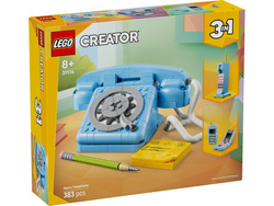 LEGO CREATOR 3w1 TELEFON W STYLU RETRO OŁÓWEK NOTATNIK KLOCKI 383 EL. 31174