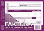 FAKTURA DLA PODATNIKÓW ZWOLNIONYCH PODMIOTOWO Z PODATKU 203-3E MICHALCZYK