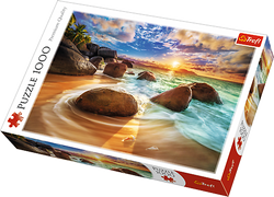 PUZZLE PLAŻA SAMUDRA INDIE 1000 ELEMENTÓW UKŁADANKA - 10461 TREFL 