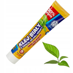 KLEJ SZKOLNY BIAŁY W TUBIE 45ml O ZAPACHU ZIELONEJ HERBATY ASTRA - 10 sztuk