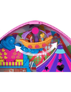 POLLY POCKET ROZKŁADANY PARK ROZRYWKI PLECAK GKL60