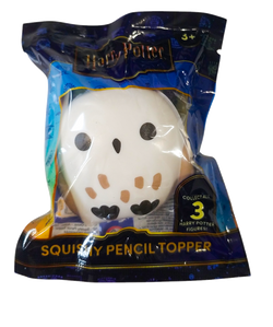 HARRY POTTER GNIOTEK ANTYSTRESOWY NAKŁADKA NA OŁÓWEK FIGURKA - HEDWIG SOWA