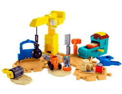 BOB BUDOWNICZY PLAC BUDOWY + PIASEK FISHER PRICE