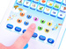 TABLET EDUKACYJNY DLA DZIECI W J.POLSKIM NIEBIESKI