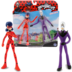 MIRACULOUS BIEDRONKA WŁADCA CIEM 2w1 FIGURKA KOLEKCJONERSKA MIRACULUM 