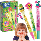 FABRYKA DŁUGOPISÓW TROPIKALNYCH ZESTAW KREATYWNY DIY AKCESORIA CLEMENTONI