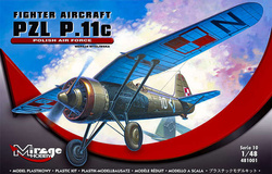 MODEL DO SKLEJANIA SAMOLOT MYŚLIWSKI PZL P11c 1:48