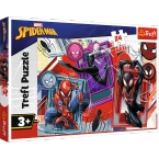 PUZZLE MAXI 24 SPIDERMAN PAJĘCZE ZMYSŁY UKŁADANKA DUŻE ELEMENTY TREFL 14366