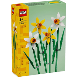 LEGO ICONS ŻONKILE NARCYZ KWIATKI BUKIET KWIATÓW 40747