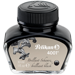 ATRAMENT DO PIÓRA 30ml PELIKAN 4001 W BUTELCE FLAKONIKU CZARNY
