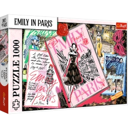 PUZZLE 1000 ELEMENTÓW EMILY W PARYŻU MAGAZYN MODY UKŁADANKA TREFL 10966
