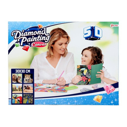 HAFT DIAMENTOWY DIAMOND PAINTING 30X30 5D PTAK PAW