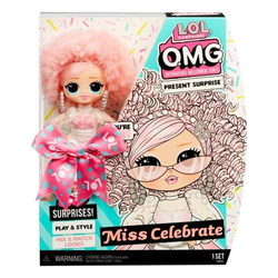 LALKA URODZINOWA LOL SURPRISE OMG - MISS CELEBRATE