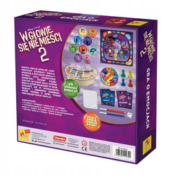 GRA PLANSZOWA O EMOCJACH EDUKACYJNA W GŁOWIE SIĘ NIE MIEŚCI LISCIANI