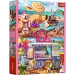 PUZZLE 2x500 ELEMENTÓW WAKACYJNY CZAS PLAŻA LODY PSY UKŁADANKA 37533 TREFL