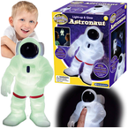 LAMPKA NOCNA ASTRONAUTA KOSMONAUTA KOMBINEZON ŚWIECI W CIEMNOŚCI BRAINSTORM