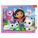 PUZZLE RAMKOWE 25 KOCI DOMEK GABI POZNAJ GABI UKŁADANKA 31415 TREFL