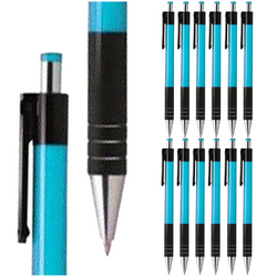 DŁUGOPIS AUTOMATYCZNY 0.7mm WKŁAD NIEBIESKI OBUDOWA NIEBIESKA TETIS 12 szt.