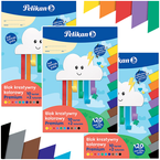 BLOK A4 KOLOROWY KREATYWNY PREMIUM 10 KARTEK 120g PELIKAN - 3 sztuki