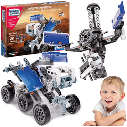 KLOCKI KONSTRUKCYJNE LABORATORIUM MECHANIKI EKSPLORER STACJA KOSMICZNA